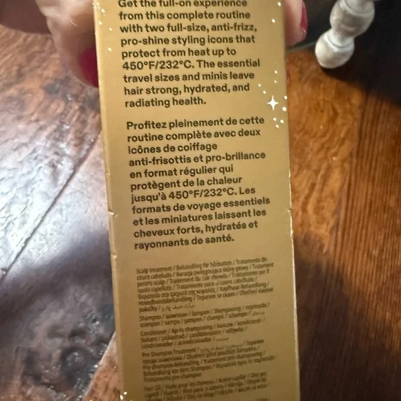 OLAPLEX Full-On Shine Set with Gold and White Packaging (New) - Picture 6 of 16